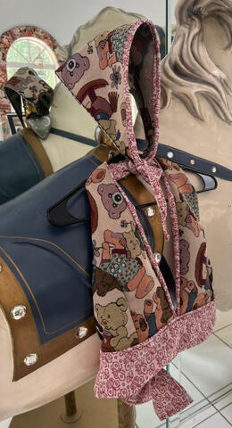 teddy halter top & bandana set🧸